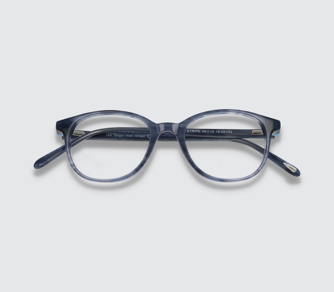 Wall Street 4059 Blue Stripe