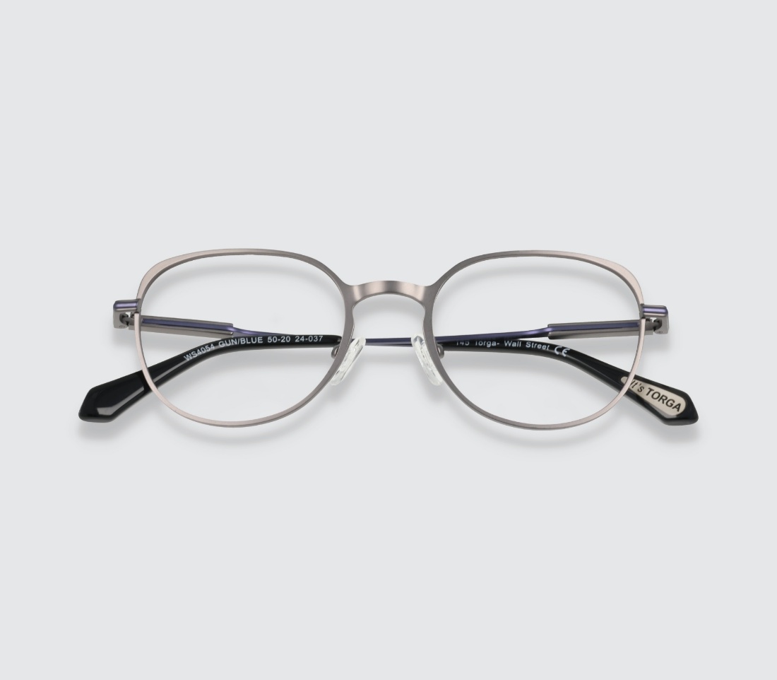 Wall Street 4054 Blue Gunmetal