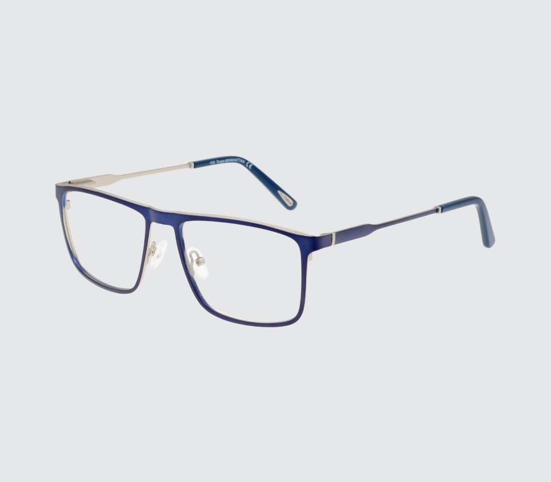 Manhattan 1129 Blue Silver