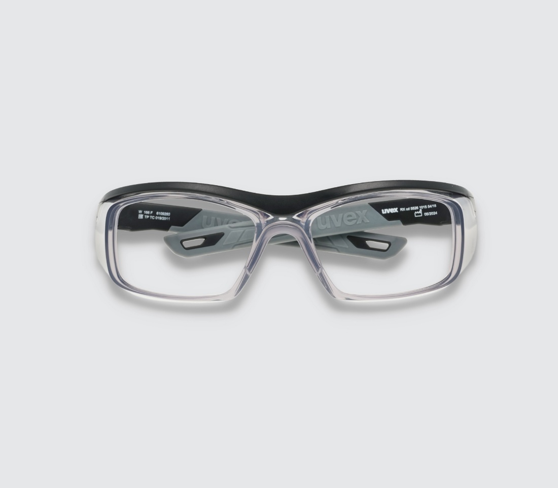 Uvex RX cd 5526 Safety Frame Black Grey