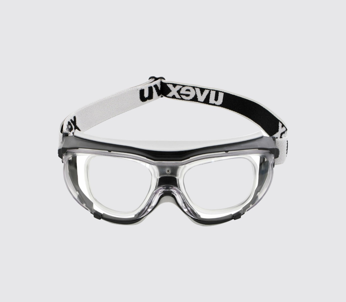 Picture of uvex 5501 Safety Goggle Black Grey