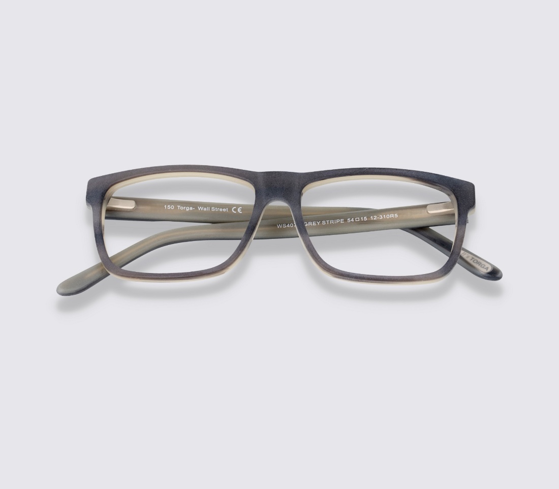 Wall Street 4074 Grey Stripe