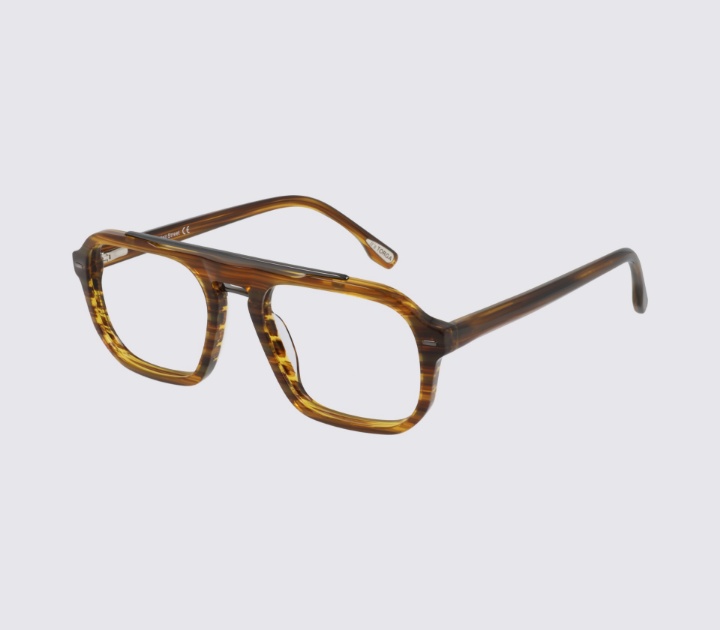 Wall Street 4078 Dark Brown Stripe