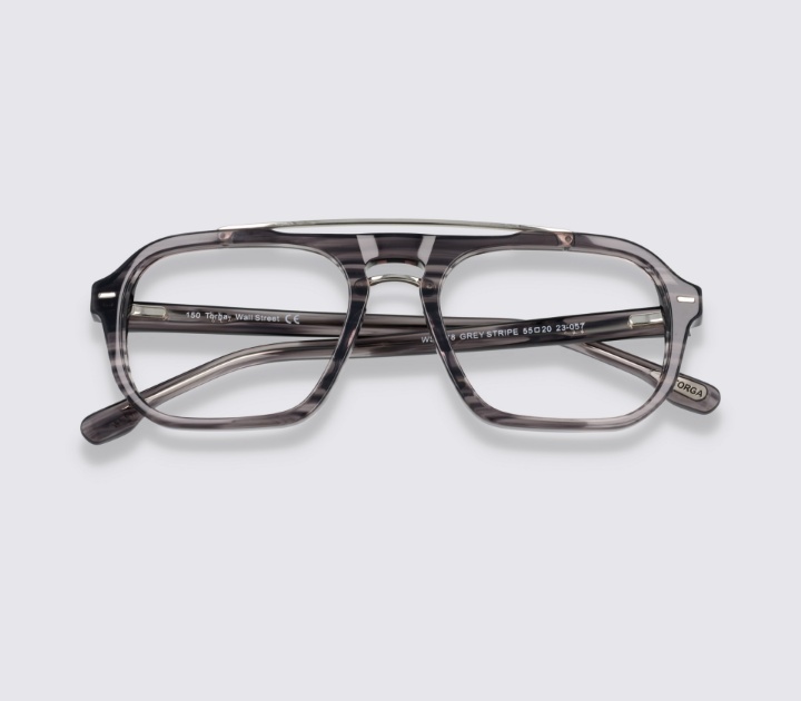 Wall Street 4078 Grey Stripe