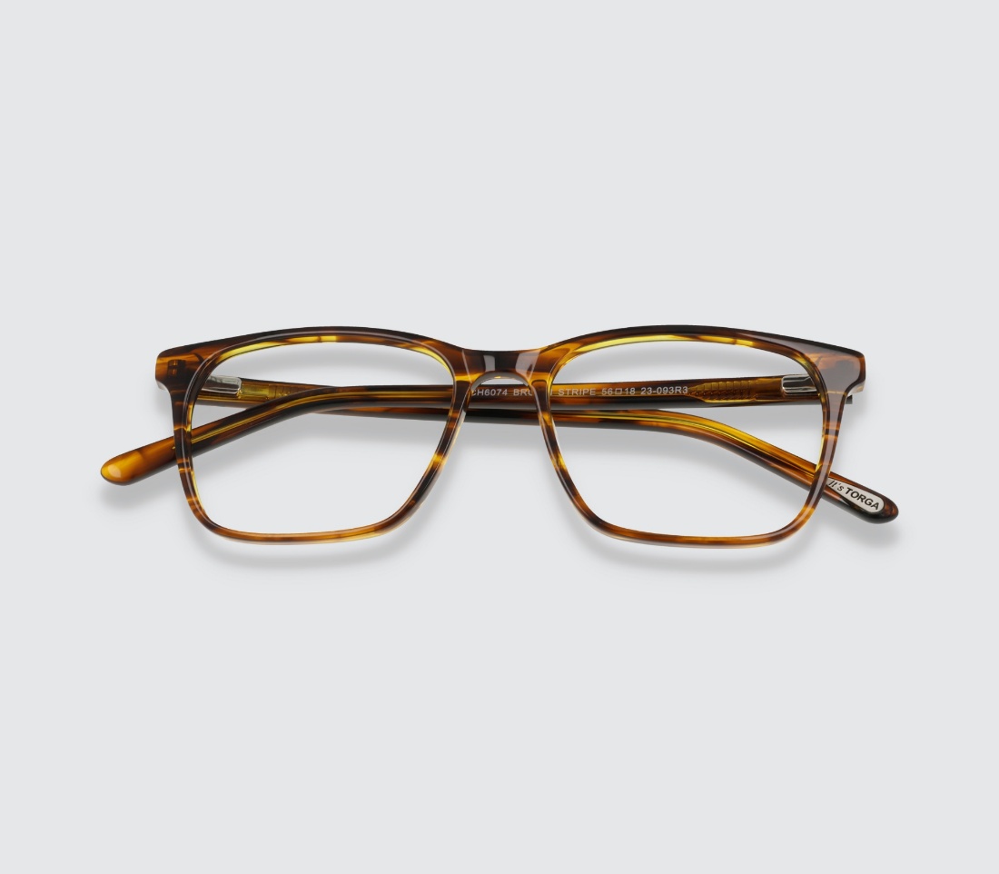 Tech 6074 Brown Stripe