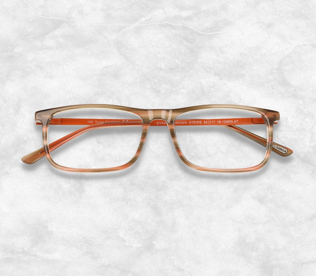 Exxess 4081 Brown Stripe