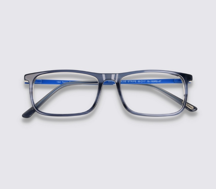 Exxess 4081 Blue Stripe